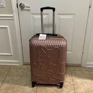 ful Disney's Minnie Mouse 25’ Textured Hard Luggage